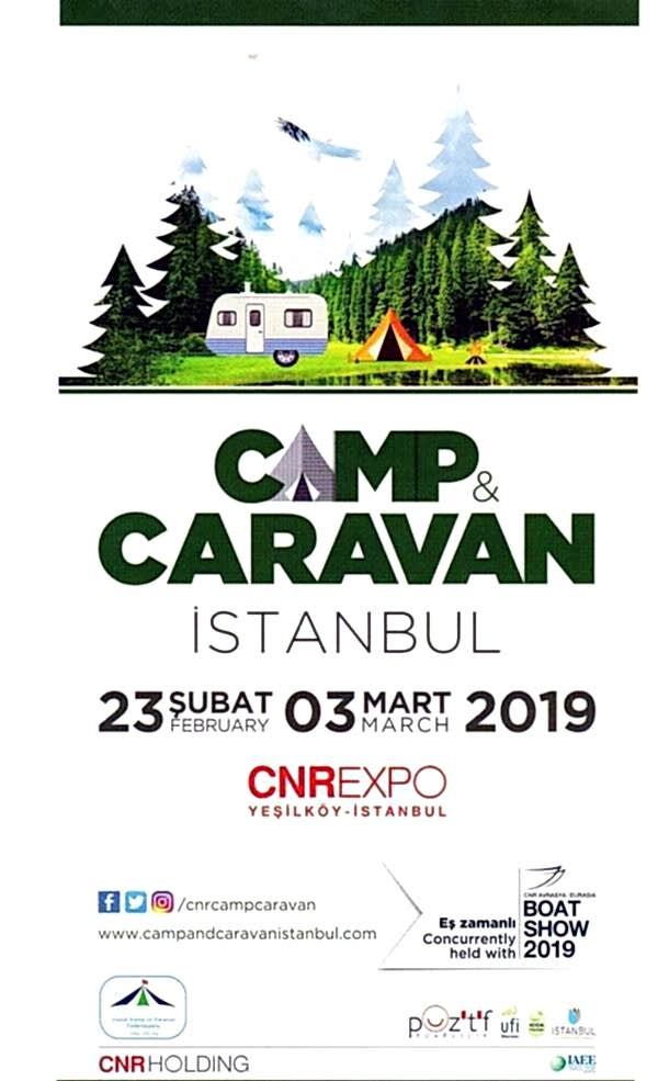 GeoCamper Fuar Standı 10 Gün Boyunca  3000 Üzeri Ziyaretçi Tarafından Ziyaret Edildi.